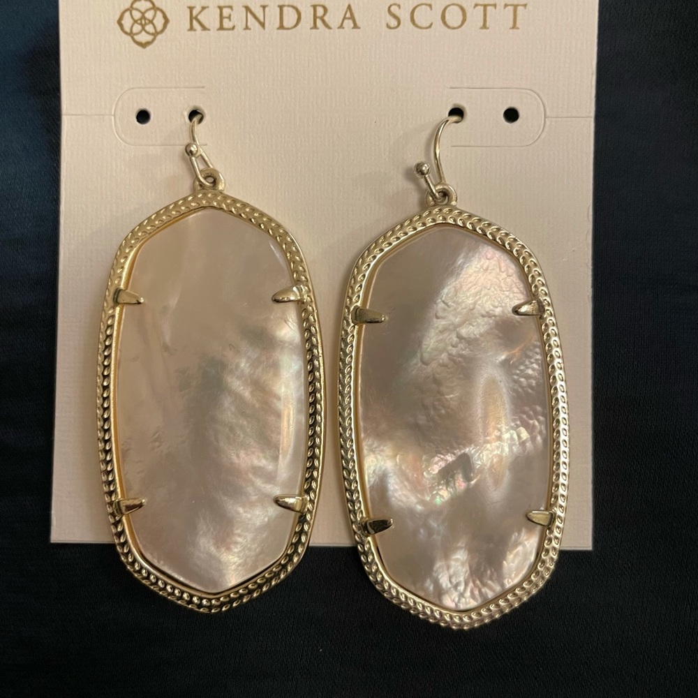 Kendra Scott gold Danielle earrings